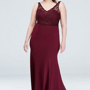 David's Bridal Bridemaids dress